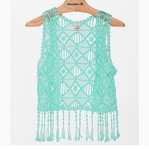 Daytrip crochet vest. EUC